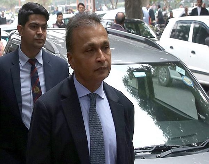 अनिल अंबानी के ठिकानों पर ED का छापा