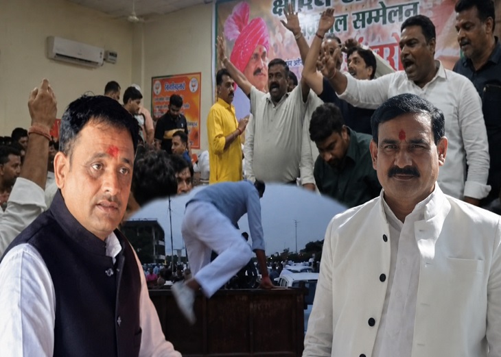 दतिया उपचुनाव में नरोत्तम मिश्रा का टिकट कटने पर बीजेपी में बगावत, जिलाध्यक्ष का सामूहिक इस्तीफा