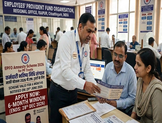 PF ट्रस्टों को नियमों के नियमितीकरण के लिए 6 महीने की राहत
