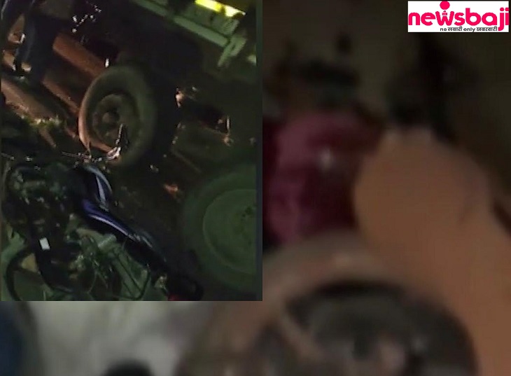 दर्दनाक सड़क हादसे में तीन युवको की जान गई