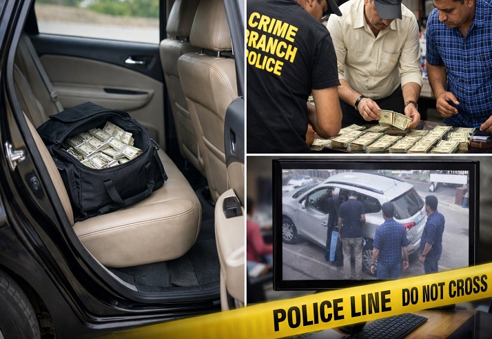 रायपुर में FCI अफसर की कार से 38 लाख रुपए चोरी, जांच में जुटी पुलिस