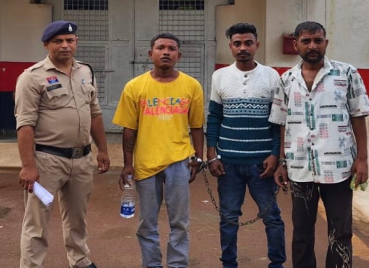 500 अल्प्राजोलम टैबलेट के साथ 3 आरोपी गिरफ्तार, नशीली दवाइयां जब्त