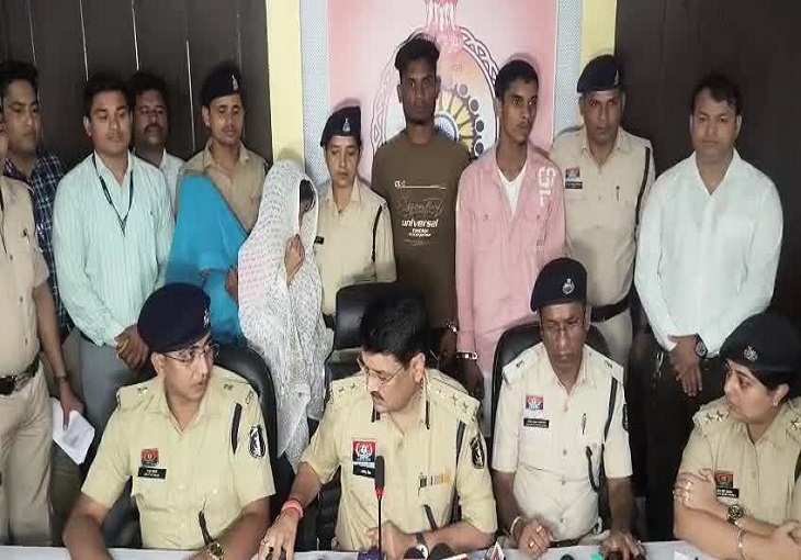 बिलासपुर पुलिस ने हत्या के मामले का खुलासा किया।