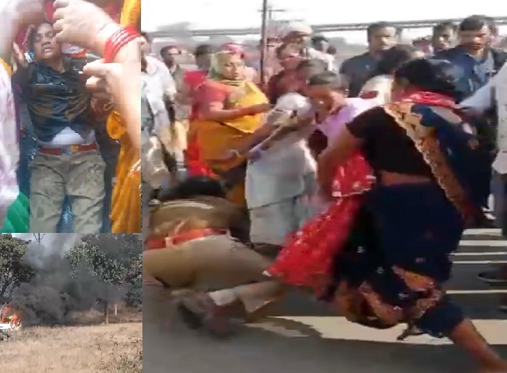  रायगढ़ जिले के तमनार में कोल ब्लाक आवंटन को निरस्त करने की मांग को लेकर भयंकर तनाव के हालात