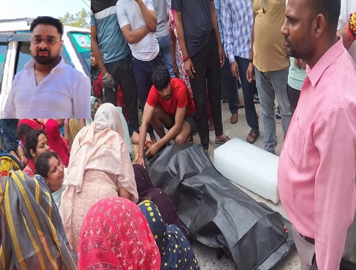 थाने के गेट के सामने गोली से ताबड़तोड़ फायरिंग