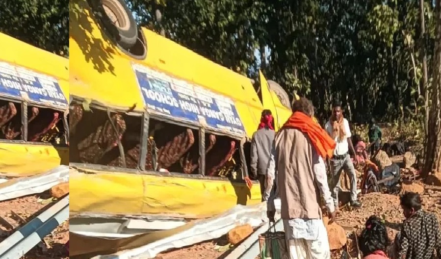 बस हादसे में 6 यात्रियों की मौत, 70 घायल लोगों का इलाज जारी