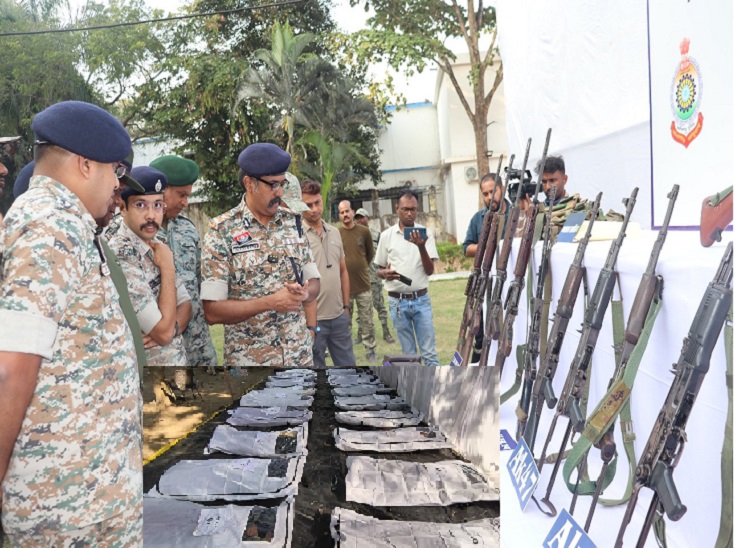 सुरक्षा बल के जवानों को बड़ी सफलता मिली, 18 नक्सली ढेर